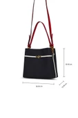 U.S. Polo Assn. Çapraz Askılı Kadın Çanta Lacivert-Beyaz-Kırmızı Us25238 thumbnail 6