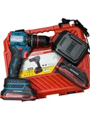 CATPOWER 1025 Kömürsüz Darbeli Akülü Matkap 20V 2x2.0Ah Lion thumbnail 3