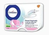 Otribebe Burun Aspiratörü Bebek Dostu Yumuşak Uç ile Etkili Burun Temizliği 2 Adet Başlık İçerir thumbnail 10