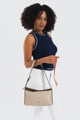 U.S. Polo Assn. Çapraz Askılı Kadın Çanta Bej Us25203 thumbnail 2
