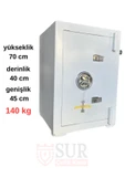 SUR  ÇELİK PARA KASALARI 70 cm 140 kg Yangına Dayanıklı thumbnail 4