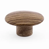 Tek Vidalı Dış Bükey Plastik Düğme Kulp Kubik Doğal Meşe Mobilya Dolap Çekmece Kulpu Kulbu thumbnail 6