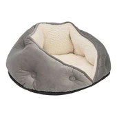 Pet Comfort Paris Kedi ve Köpek Yatağı Gri 60 Cm thumbnail 2