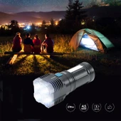 House Pratik HPR100 Şarjlı 4 Modlu 1200 mAh El Feneri 270 Lümen Siyah - 4