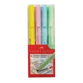 Faber-Castell 5030158116 Fosforlu Kalem 38 Pastel Karışık 4'lü thumbnail 1