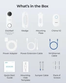 REOLINK Kapı Zili WiFi Kamera - Kablolu 5MP Dış Mekan Video Kapı Zili thumbnail 9