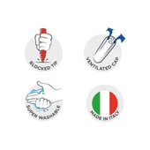 Carioca Eco Famıly Jumbo Süper Yıkanabilir Keçeli Boya Kalemi 12'li thumbnail 5