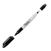 Sharpie Permanent Markör Kalem Twin Tip Karışık Renk 8'li thumbnail 2