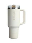 Stanley The Quencher Protour Flip Straw Sızdırmaz Pipetli Termos 1,18 LT Krem thumbnail 1