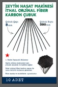 ZEYTİN HASAT / SİLKME MAKİNASI KARBON FİBER ÇUBUK 5 MM 10 Adet - 1