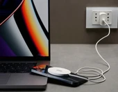 Cellular Line iPhone Magsafe Kablosuz Şarj Standı + 20W Duvar Şarjı - 4