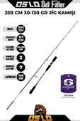 Oslo Salt Father 205cm 30-130gr Okuma Altera Sea ATES-4000A Jig Olta Seti thumbnail 3