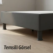 Keson 4 Adet 12 cm Siyah Plastik Mobilya Baza Tv Ünitesi Yükseltme Ayağı Destek Ayağı thumbnail 3