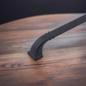 Mobilya Mutfak Dolabı Çekmece Dolap Kulpları Kapak Kulpu Kulbu Siyah 128 Mm-12.8 Cm Metal Kulp thumbnail 4