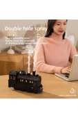 Tren Şeklinde Buharlı Oda Hava Nemlendirici Işık Buhar Makinesi Kumandalı thumbnail 5