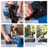 Scheppach HCE3000 180 Bar Yüksek Basınçlı Yıkama Makinesi - 5907735901 thumbnail 2