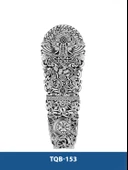 TQB-153 ETNİK ŞEMATİK DESEN GEÇİCİ KOL DÖVMESİ-TATTO - 1