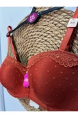 F.K İthal Kaliteli Askısı Çıkarılabilen Kalitesi Straplez dolgusuz Lotus Sütyen thumbnail 1