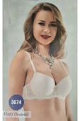 NBB Hafif Destekli Mikro Tek Sütyen Ekru 3674 thumbnail 2