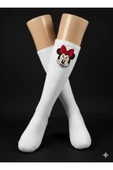 Kadın ve Çocuk 6'lı mickey mause soket çorap- - 5