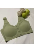 R.Y LINGERI Dikişsiz Balensiz önden açılabilir düğmeli hayalet sütyen (emzirme sütyeni) thumbnail 1