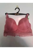 Love Fuchsia Underwear C Kap C cup Beli Dantelli Soft Kaplı Toparlayıcı Sütyen-5061 thumbnail 1