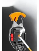 Yeni Nesil Kamp Feneri Çok Fonksiyonlu Fener Anahtarlık USB Çakmaklı Cam Kırıcı Kemer Kesici Açacak thumbnail 4