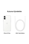 Apple iPhone 16 Plus 256GB Beyaz (Apple Türkiye Garantili) thumbnail 6