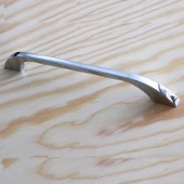 Mobilya Mutfak Dolabı Çekmece Dolap Kulpları Kapak Kulpu Kulbu Krom Renk 160 mm Metal Kulp thumbnail 5