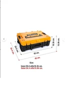 Super-Bag Master Case Organizer Bölmeli Teknisyen Takım Çantası ASR-6031 - 6