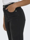 ONLY Bayan Yüksek Bel Geniş Paça Kot Pantolon 15361728 thumbnail 4