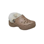 Crocs Classic Platform Fuzz Lined Clog Kadın Terlik 212854 thumbnail 2
