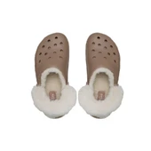 Crocs Classic Platform Fuzz Lined Clog Kadın Terlik 212854 thumbnail 3