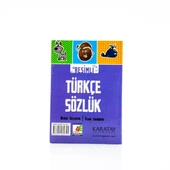 Resimli Türkçe Sözlük Cep Boy, TDK ONAYLI, Renkli, 1. Hamur, Karton Kapak, 10x14cm thumbnail 3