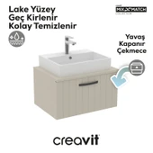 D10 Next Lavabo Dolabı Çekmeceli 65 cm Dafne Lake thumbnail 3