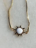 Güneş Tasarımlı Ayarlanabilir Bileklik Şık Hediyelik - 4