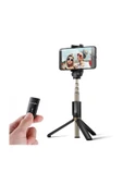 Selfie Stick L01 Bluetooth Selfie Çubuğu Tripod monopod Uzaktan Kumandalı - 1