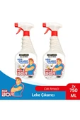 MR.BOR Premium Leke Çözücü Leke Çıkarıcı Yağ Sökücü Mutfak Temizleyici Çok Amaçlı Formül 750 Ml. X 2 Adet - 1