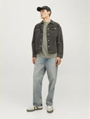 Jack Jones Eddıe Jj Cooper Loose Fit Erkek Jean Pantolon 12262929 thumbnail 1