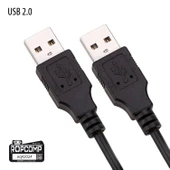 Ropcomp USB Uzatma Kablosu İki Ucu Erkek 100cm thumbnail 5