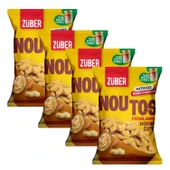 Züber Noutos Nohut Cipsi 55 gr Fıstık Ezmeli x 4 Adet thumbnail 1