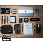 Ropcomp Harici HDD Taşıma Omuz Çantası Eko Geniş Siyah - 2