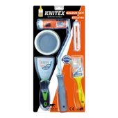 5PCS  BOYACI - NALBUR SET  SPATULA - KESTİRME FIRÇA - YEDEK RULO - BANT - 10CM FIRÇA (5284) thumbnail 2