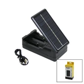 LI-ION CHARGER MS-TYN82  SOLAR - GÜNEŞ ENERJİLİ   2Lİ   PİL ŞARJ  ALETİ  1200mA (5284) thumbnail 2