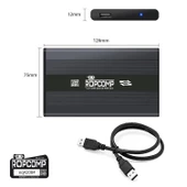 Ropcomp 2.5" USB 2.0 Sata Harici Harddisk Kutusu Metal thumbnail 4
