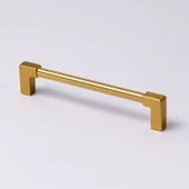 Nova Bronz Metal 160 mm Mobilya Kulp Çekmece Dolap Kapak Kolu Kulpu Kulpları Dayanıklı Tasarım thumbnail 1