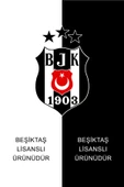 Beşiktaş Orijinal Lisanslı Siyah Polo Yaka T-Shirt thumbnail 5