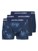 Jack Jones Canthony Prınt 3 Lü Paket Erkek Boxer 12298171 thumbnail 1