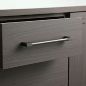 Nova Metal Füme 160 mm Mobilya Kulp Çekmece Dolap Kapak Kolu Kulpu Kulpları Dayanıklı Tasarım Kulbu thumbnail 3