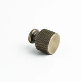 Nova Düğme Metal Füme Kulp Tek Vidalı Mobilya Çekmece Dolap Kapak Kolu Kulpu Kulpları Modern Tasarım thumbnail 6